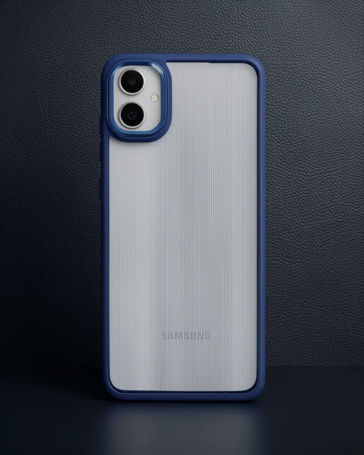 Samsung Galaxy A05 Kılıf Power Silikon - Lacivert