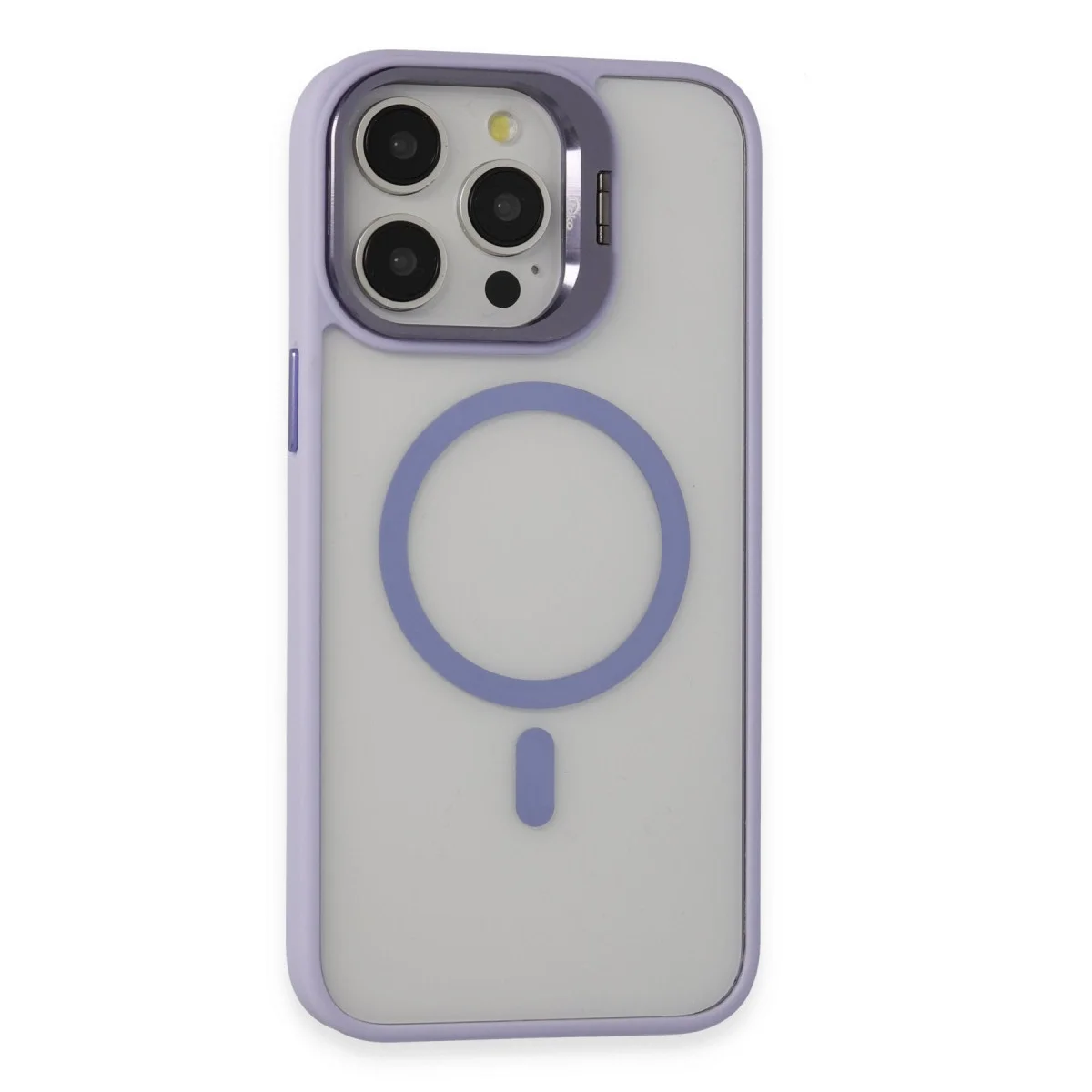 Joko Apple İphone 15 Pro Max Kılıf Roblox Lens Magsafe Standlı Kapak - Lila