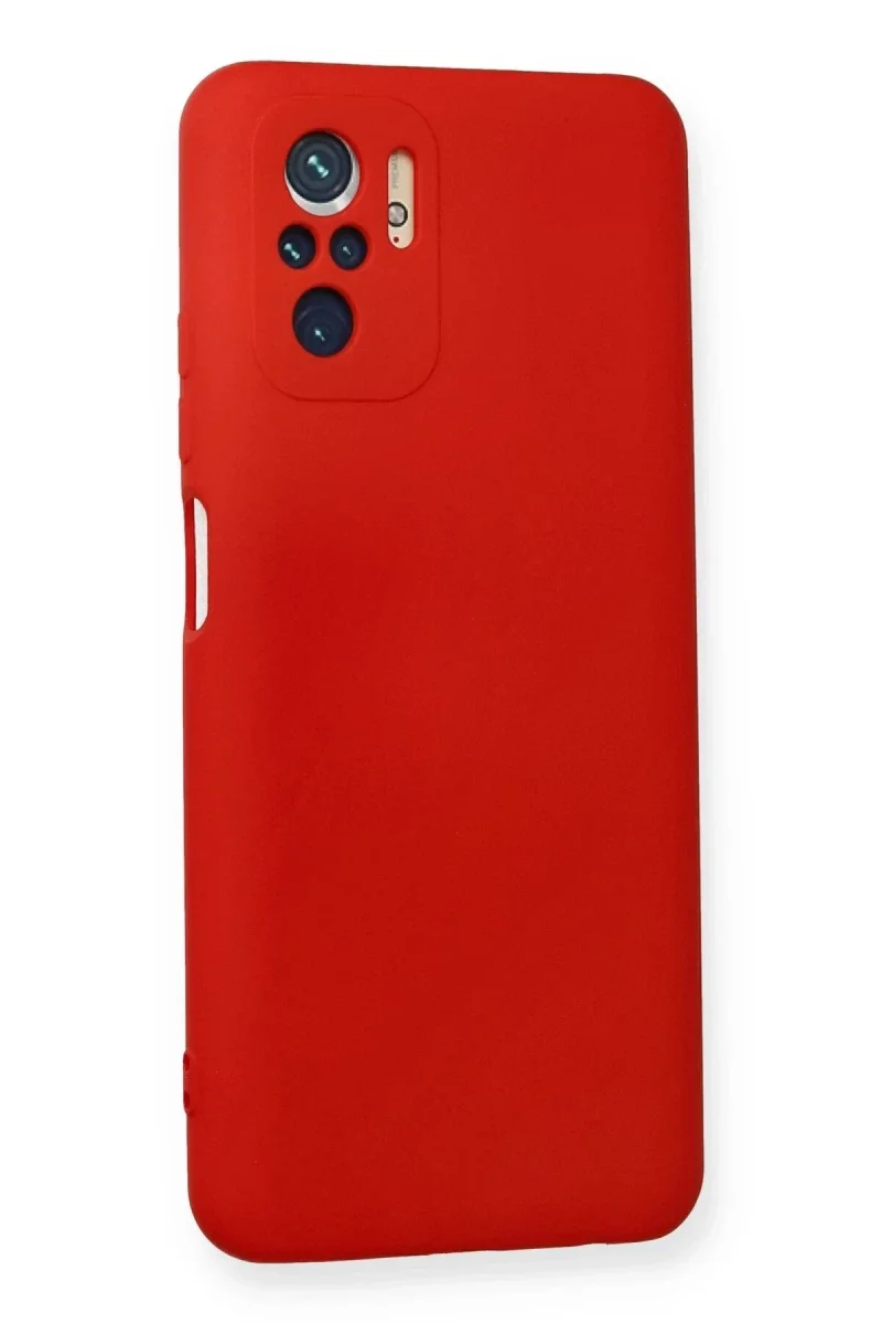 Xiao Red Note 10 Kılıf Nano içi Kadife Silikon - Kırmızı görsel 2