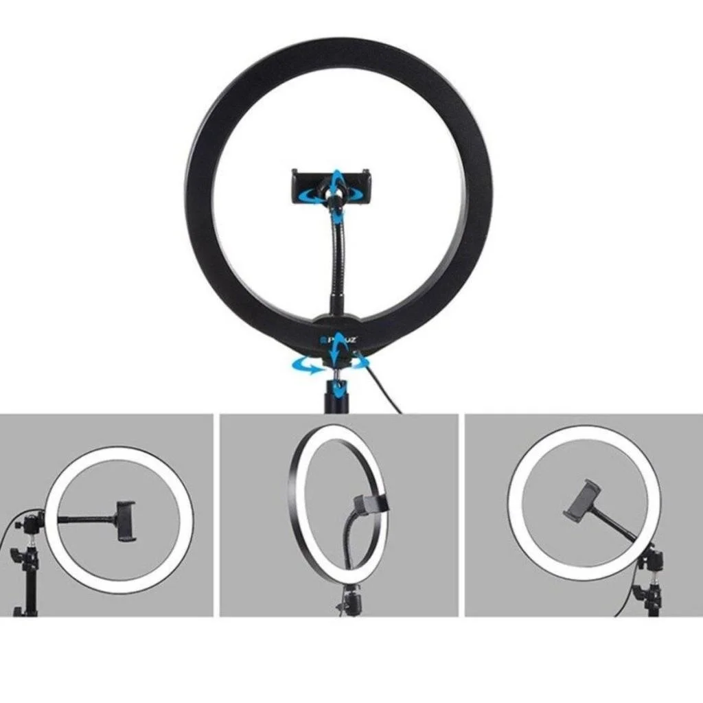 8inç 20cm Youtube Instagram Tiktok Selfie Stüdyo Video Fotoğraf Ring Light Tripod Led Halk görsel 2