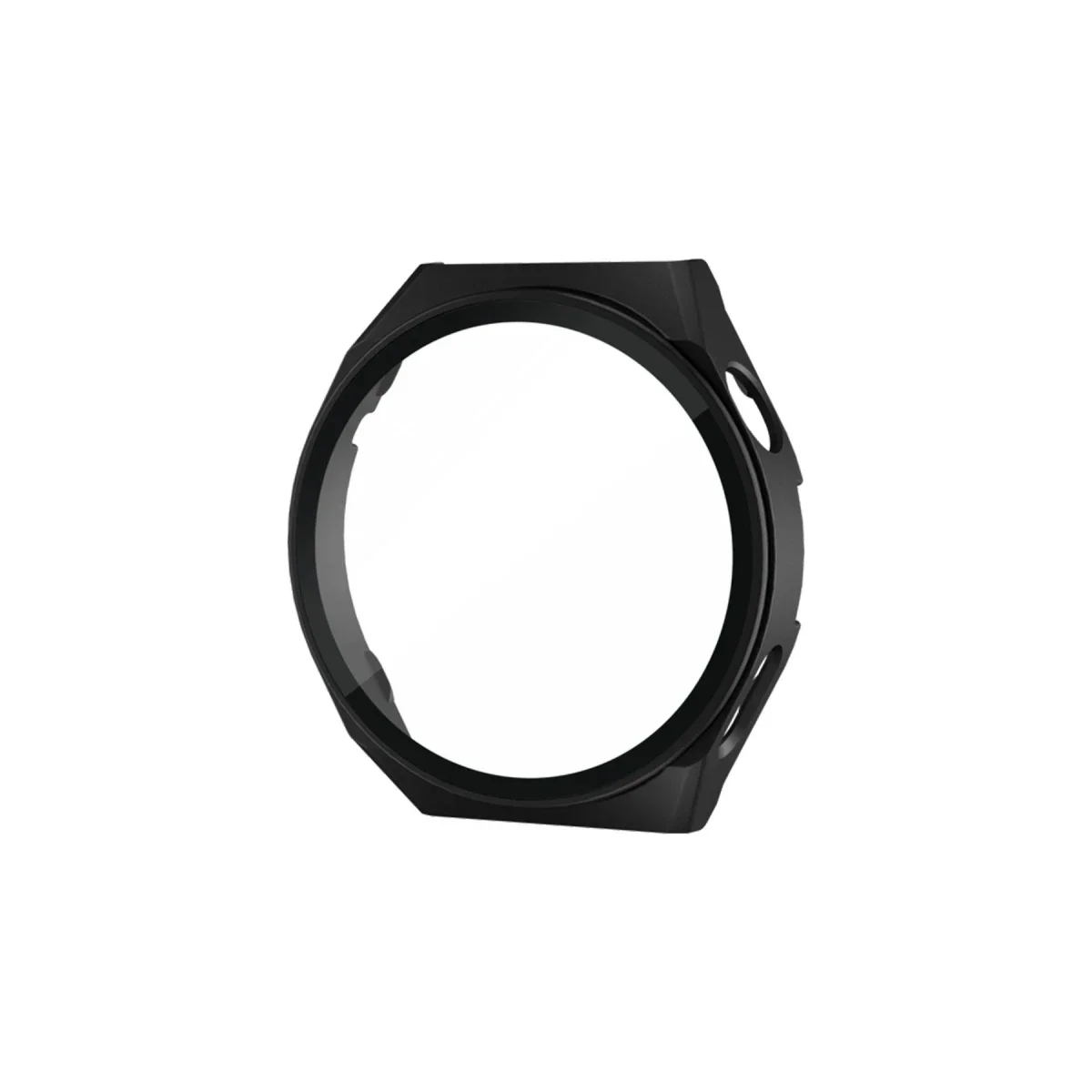 Huawei Watch GT2 Pro 46mm Dota Camlı Kasa Ekran Koruyucu - Siyah görsel 2