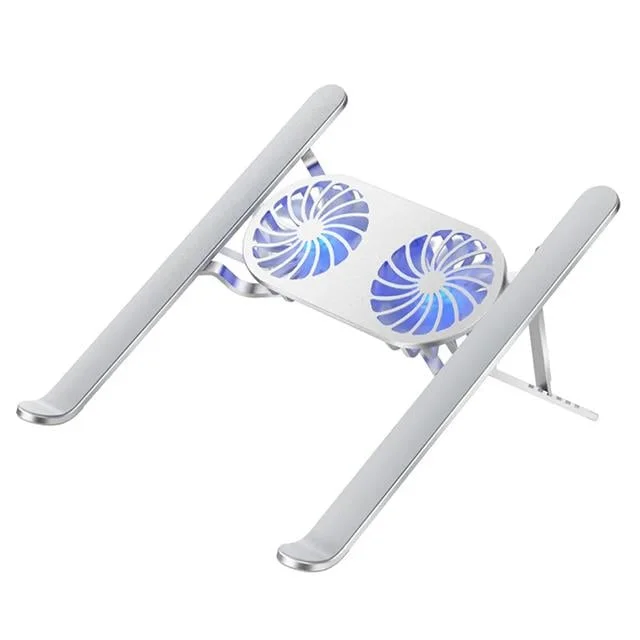 PM-24572 Çift Fan Taşınabilir Notebook Laptop Soğutucu Stand görsel 5