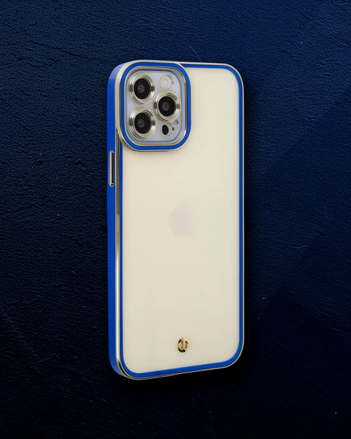 Apple İphone 12 Pro Kılıf Liva Lens Silikon - Mavi