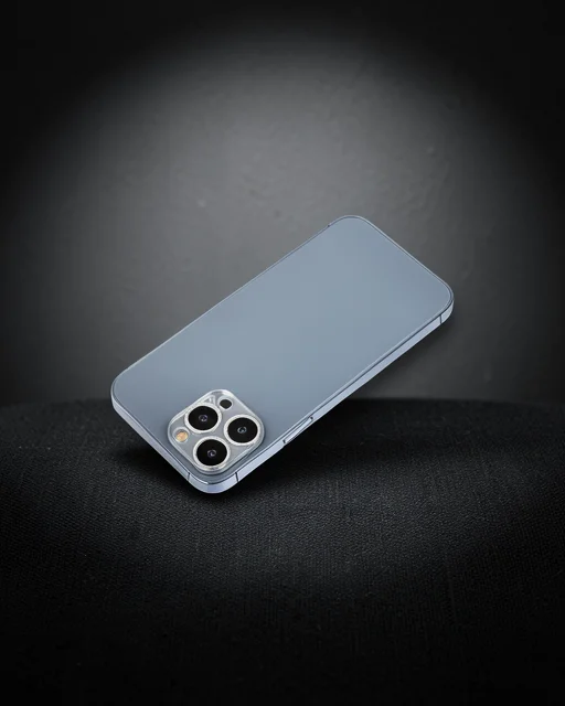 Apple İphone 12 Pro Shine Kamera Lens Koruma Cam - Gümüş