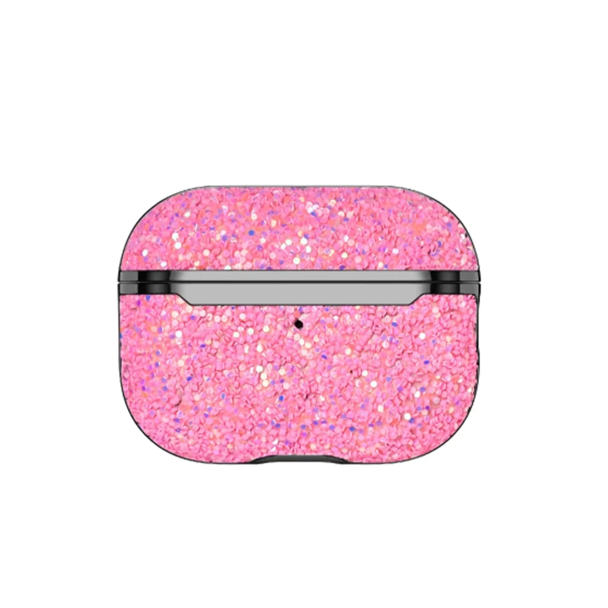 Onegif Apple Airpods Pro 2 (2.nesil) Bright Simli Airpods Kapak - Pembe görsel 2