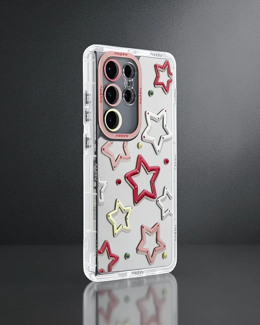 Samsung Galaxy S23 Ultra Kılıf Reflexion Desenli Kapak - Desen 3