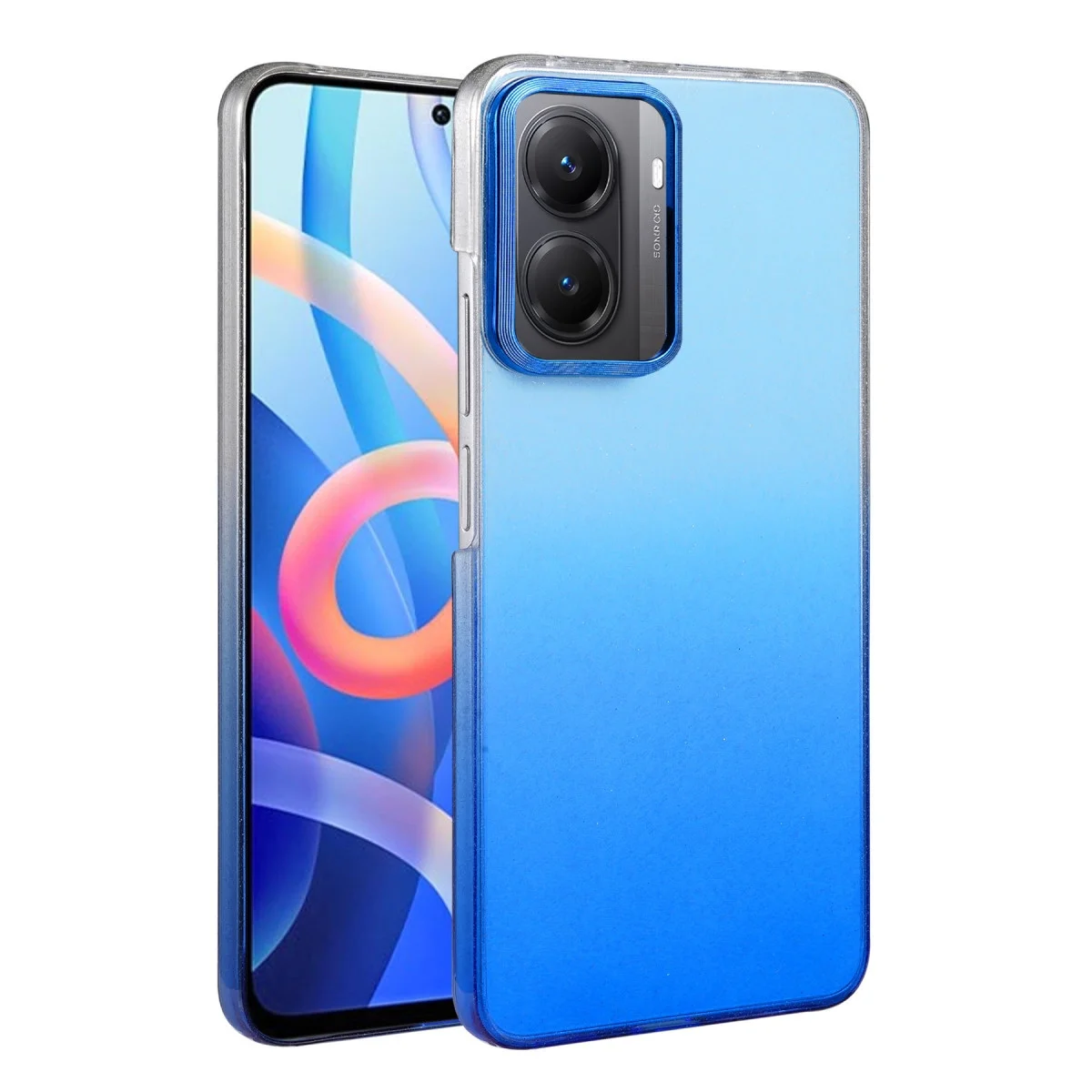 Xiao Poco X7 Pro Glossy Kapak - Mavi