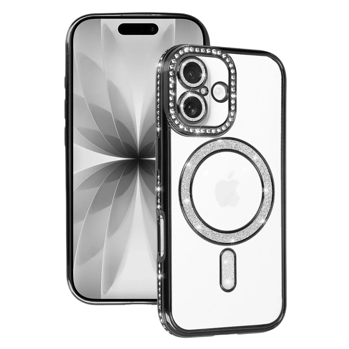 Apple iPhone 17 Joke Simli Magneticsafe Kılıf - Siyah