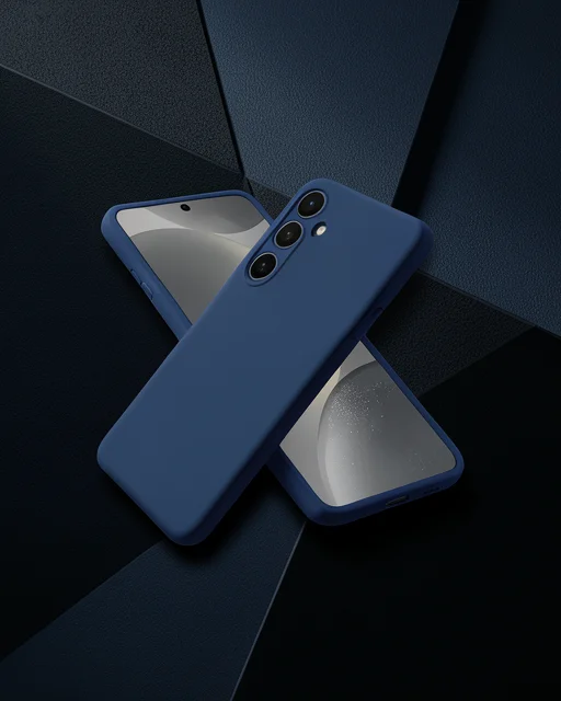 Samsung Galaxy A56 Kılıf Nano İçi Kadife Silikon - Lacivert