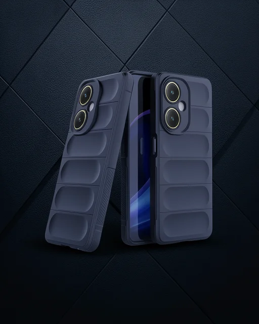 Vivo Y27 Kılıf Optimum Silikon - Lacivert
