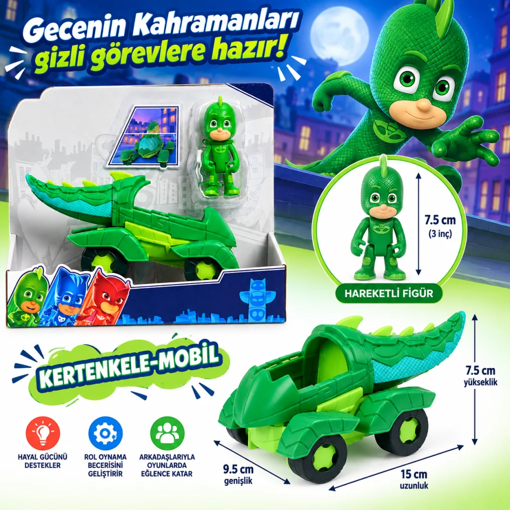 Figür ve Gekko Mobile Araç görsel 5