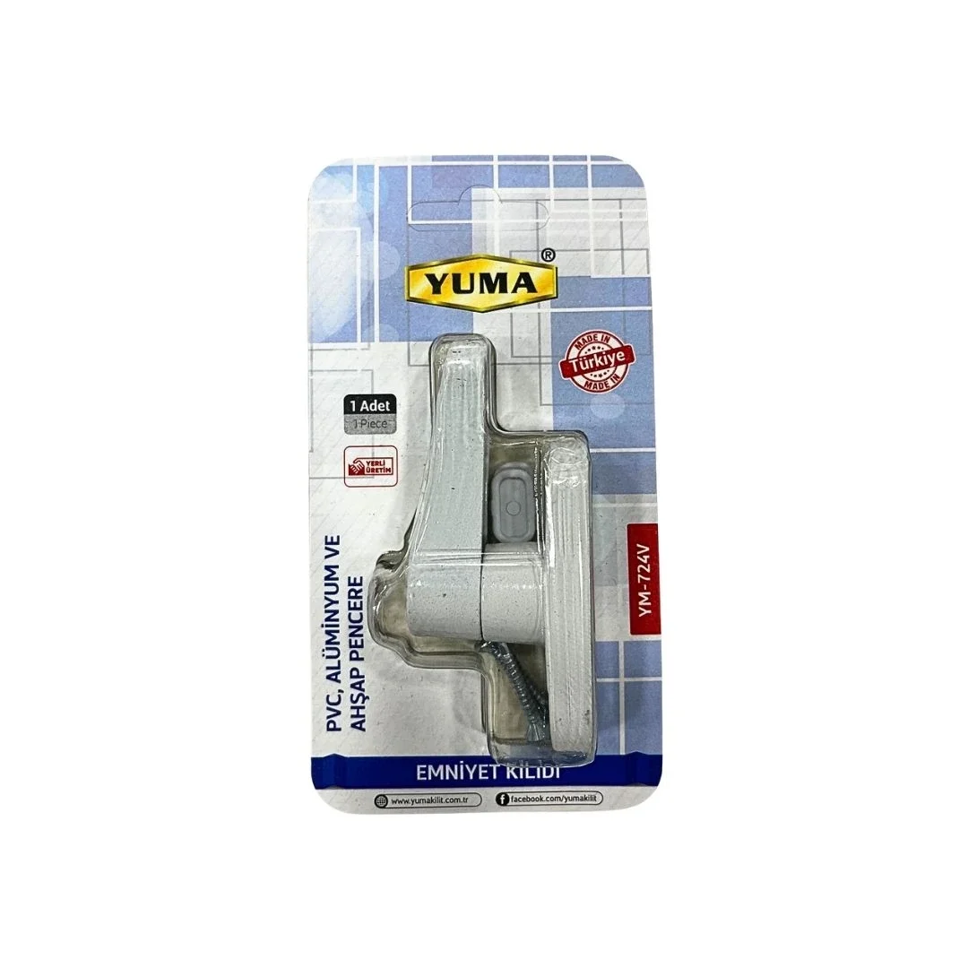 Vakumlu PVC Metal Emniyet Kilidi