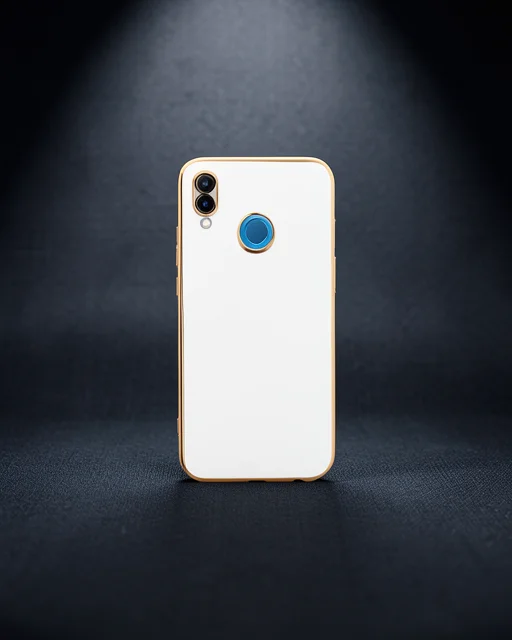 Huawei P20 Lite Kılıf Volet Silikon - Beyaz