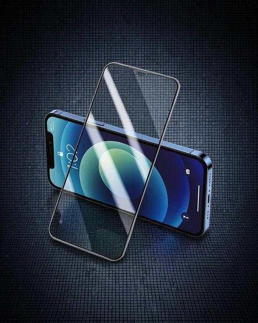 Apple İphone 11 Pro Max 3d Antistatik Cam Ekran Koruyucu