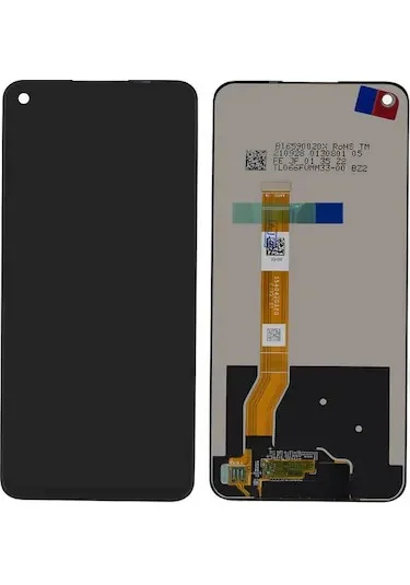 Realme 9i Uyumlu Ekran Dokunmatik (Siyah) görsel 2