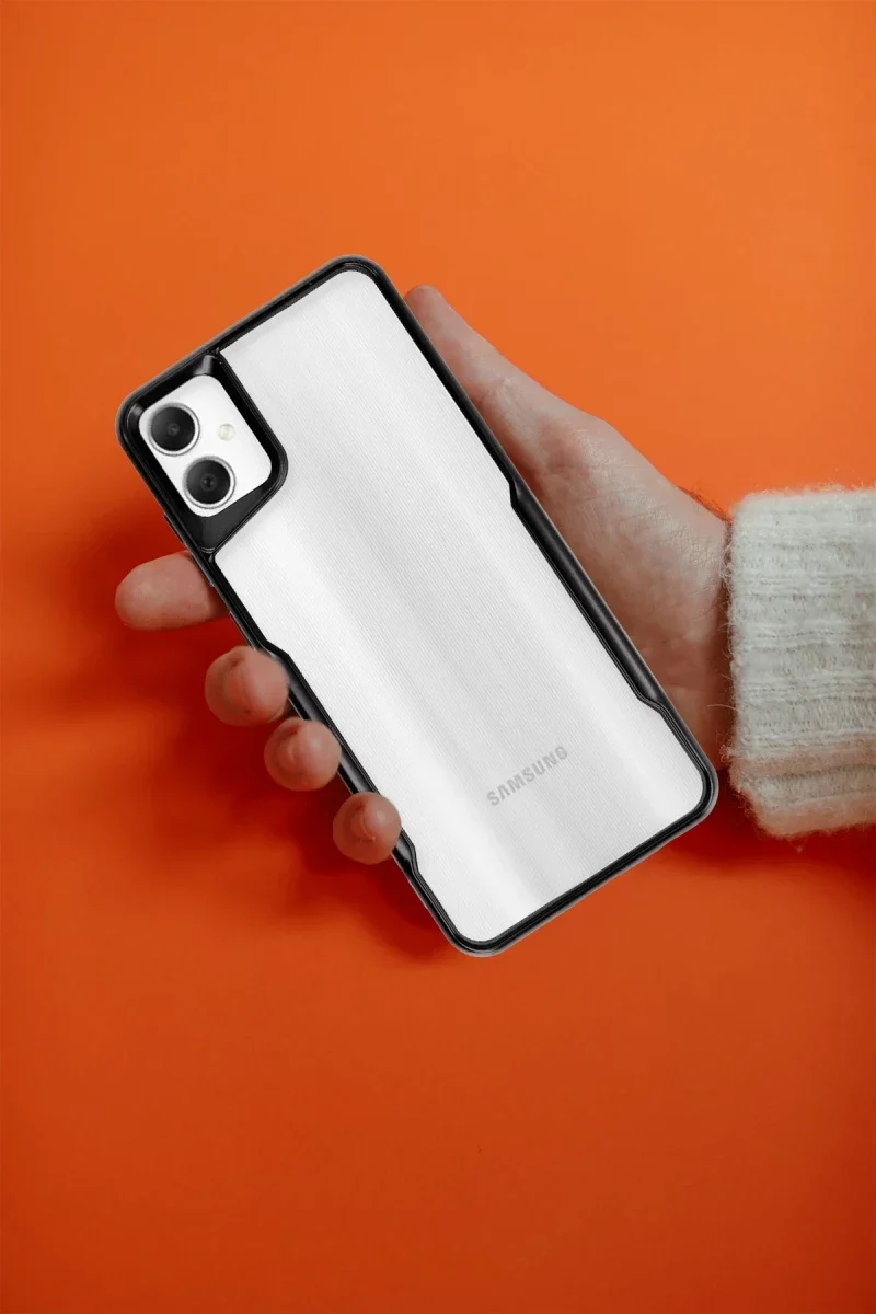 Samsung Galaxy A06 Kılıf Boyi Silikon Kapak - Titan Gri görsel 2