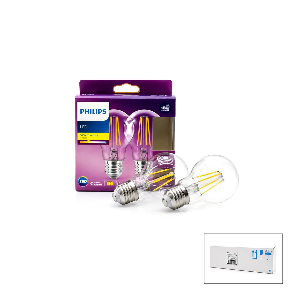 LED Filament Rustik Ampul E27 7W 806 Lumen Cam Gövde görsel 2