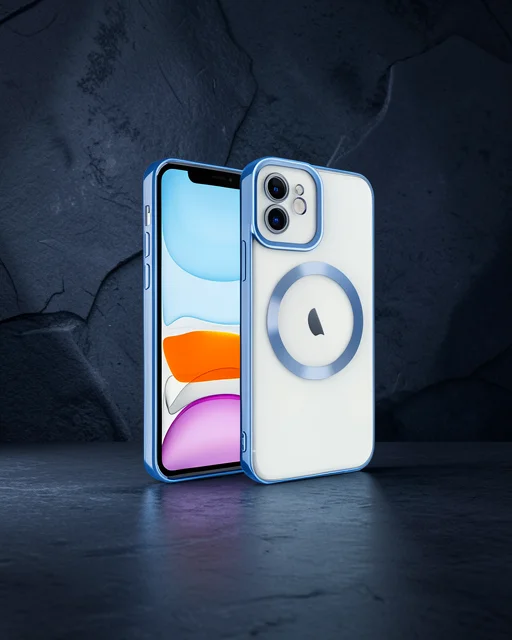 Apple İphone 12 Kılıf Kross Magneticsafe Kapak - Sierra Blue