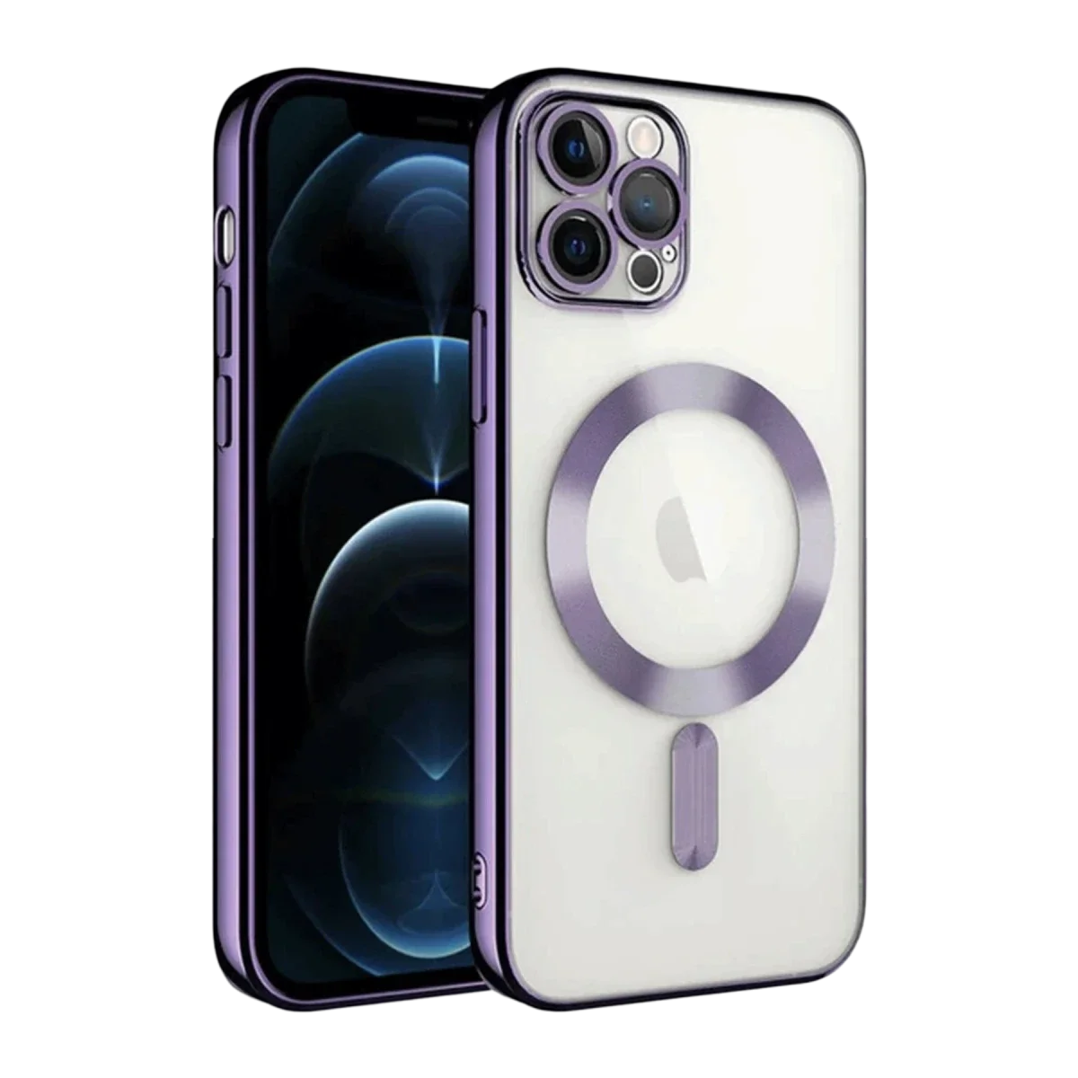 Apple iPhone 13 Pro Kılıf Kross Magneticsafe Kapak - Mor