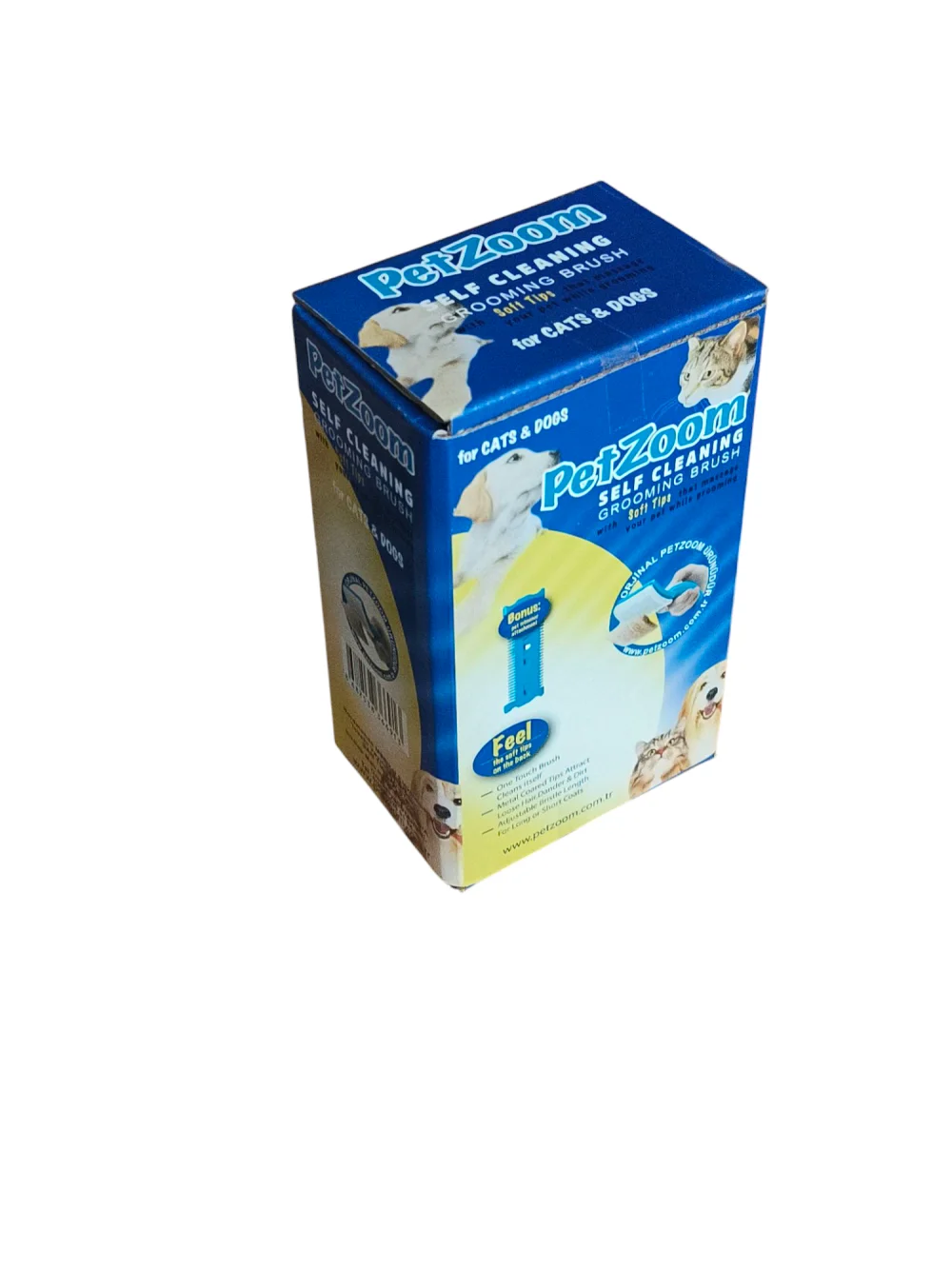 Lüks Basmalı Kedi Köpek Tarağı – Tüy Toplama ve Temizleme, Ergonomik, Kolay Kullanım görsel 3