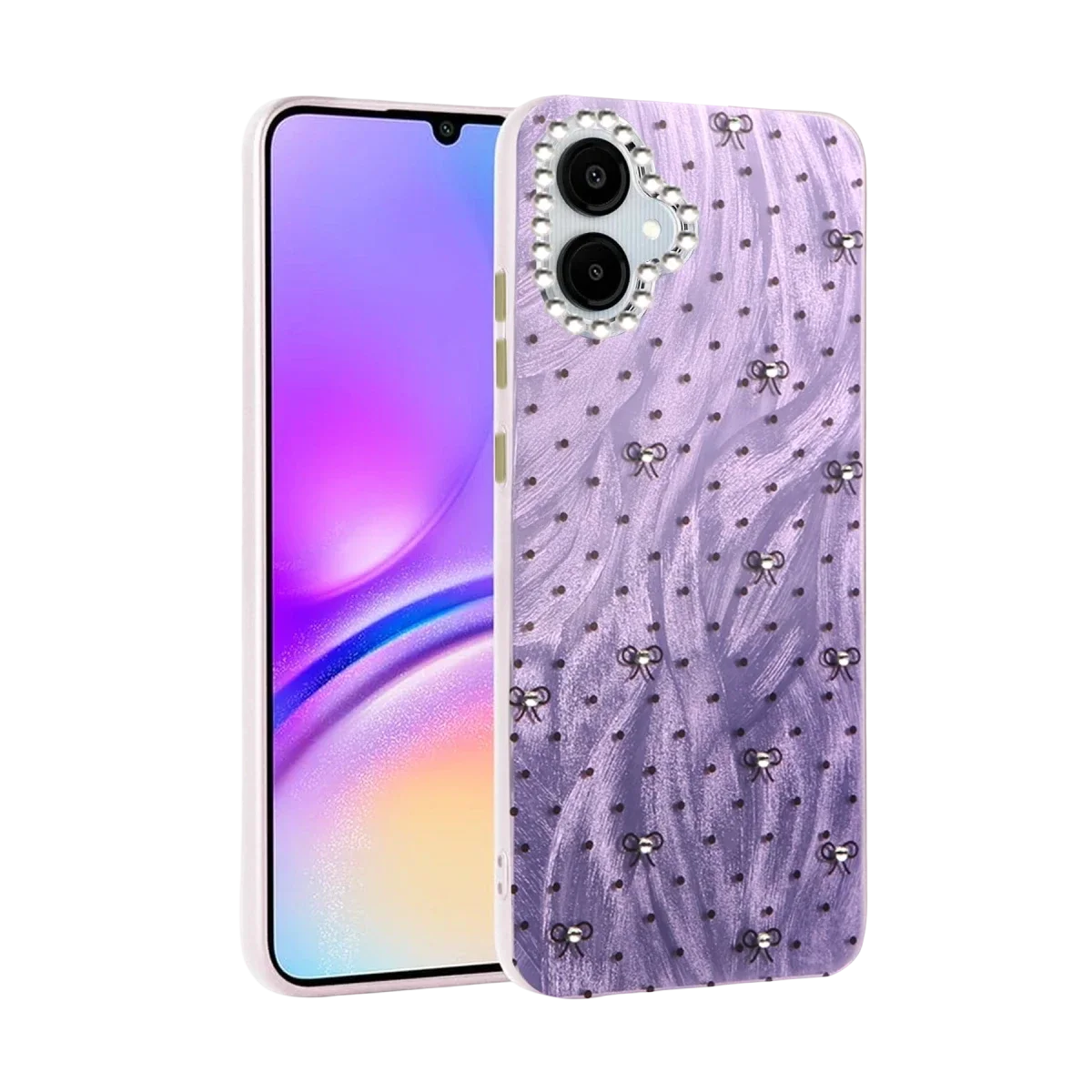 Samsung Galaxy A06 Kılıf Blade Aynalı Desenli Kapak - Desen 2