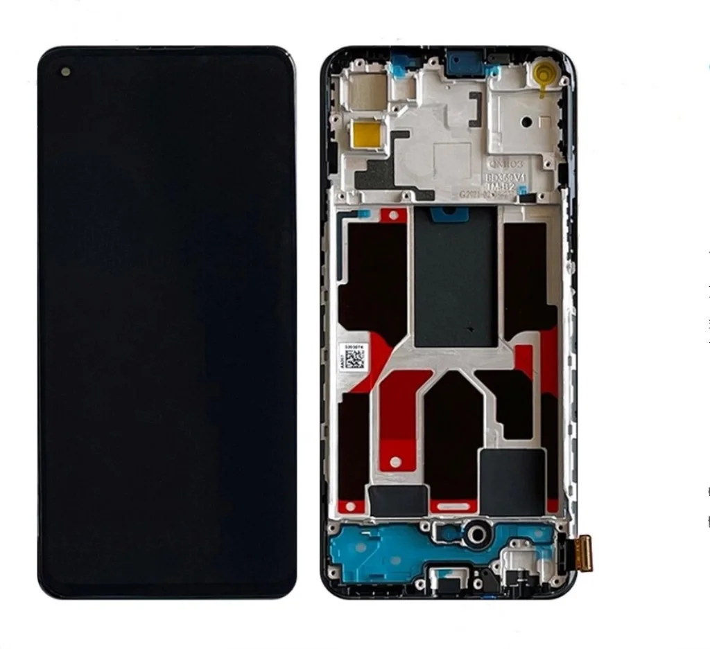 Reno 5 Lite Dokunmatik Ekran OLED Çıtalı (Siyah) görsel 2