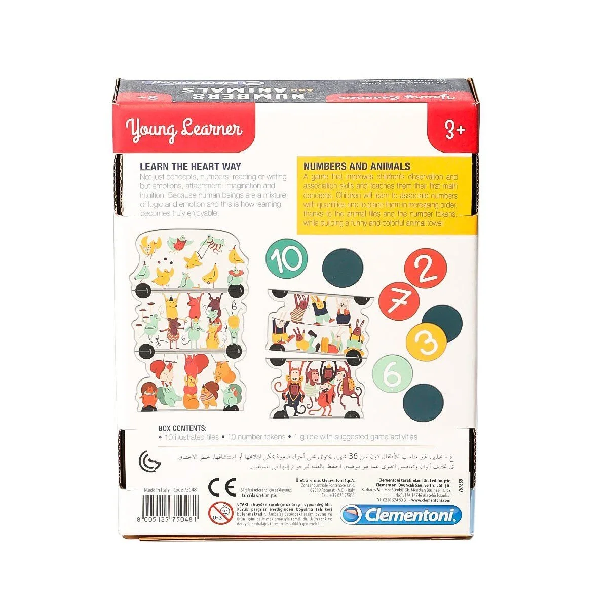 75048TR Young Learner - Sayılar ve Hayvanlar +3 yaş görsel 2
