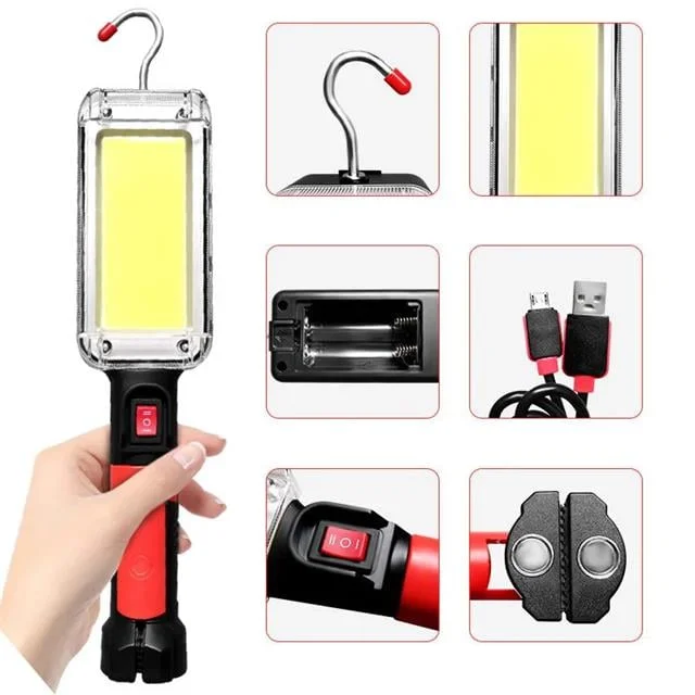 ZJ-8859 20 Watt COB Ledli Çalışma Lambası görsel 2