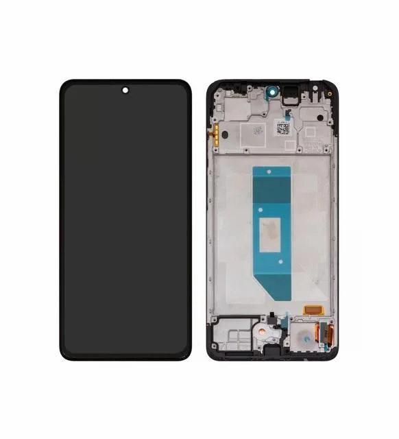 Redmi Note 14 4G Uyumlu Ekran (OLED) Çıtalı Siyah görsel 3
