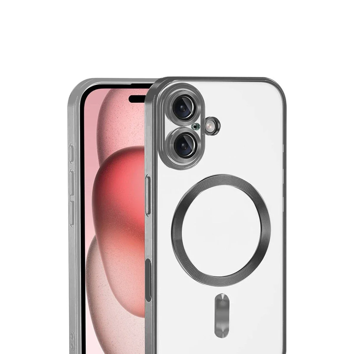 Apple iPhone 17 Kross Magneticsafe Kapak - Titan Gri görsel 2