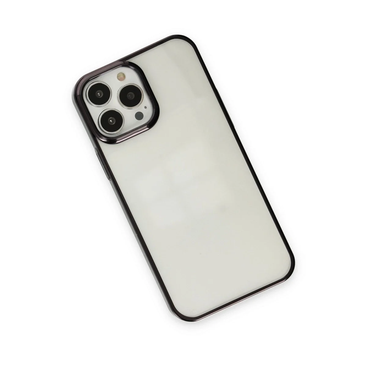 Apple İphone 14 Pro Max Kılıf Element Silikon - Siyah görsel 3