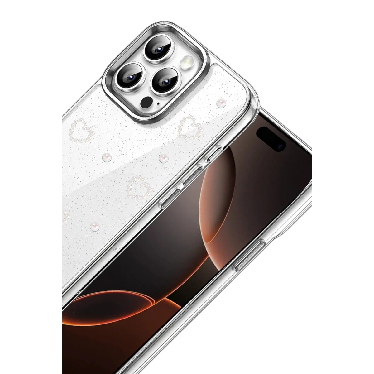 Apple iPhone 14 Pro Max Fiyonk Desenli Kapak - Desen 10 görsel 2