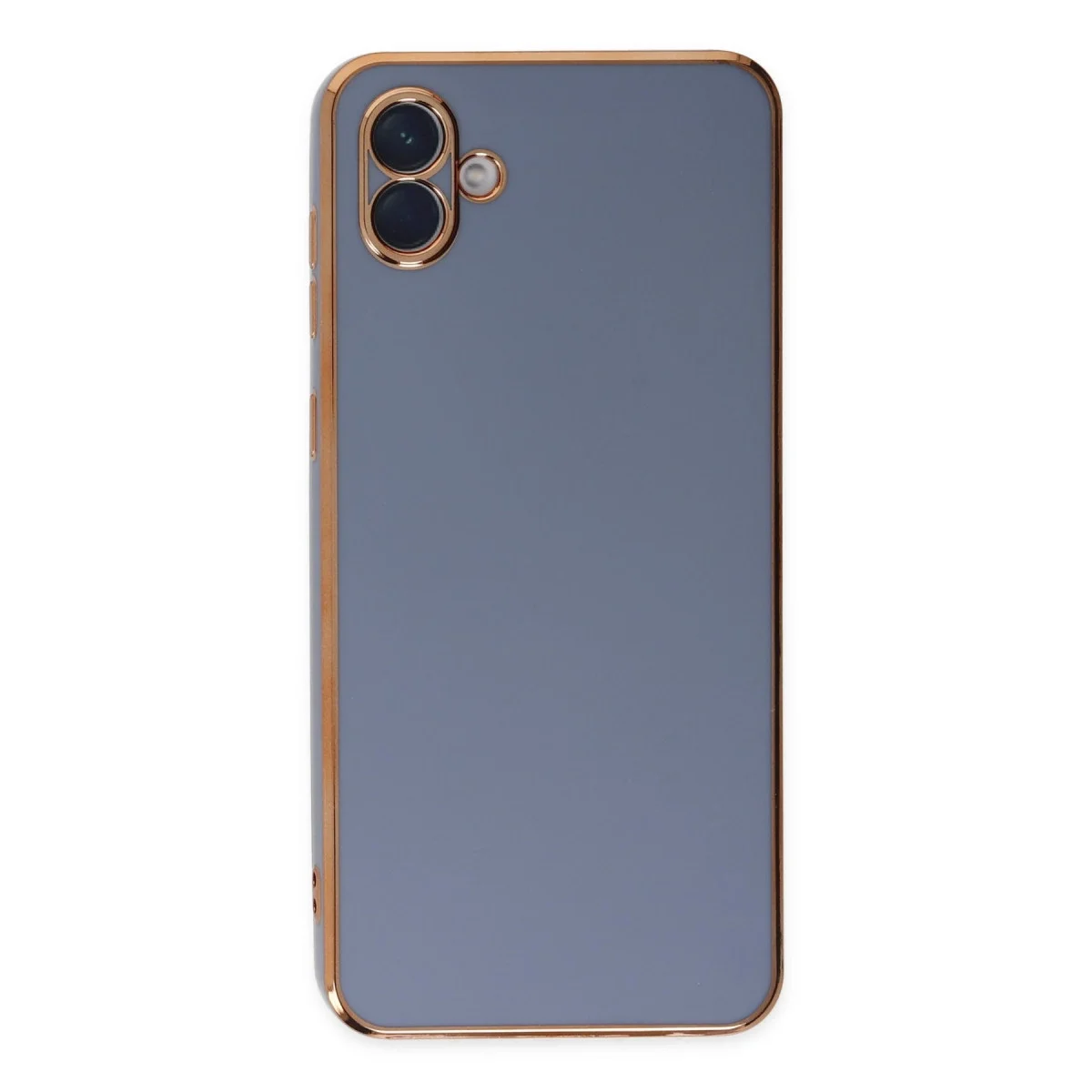 Samsung Galaxy A04 Kılıf Volet Silikon - Mavi görsel 2