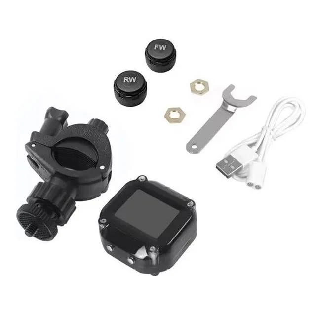 PM-28656 Motosiklet Kablosuz Lastik Basınç ve Sıcaklık İzleme Siste (TPMS) görsel 4