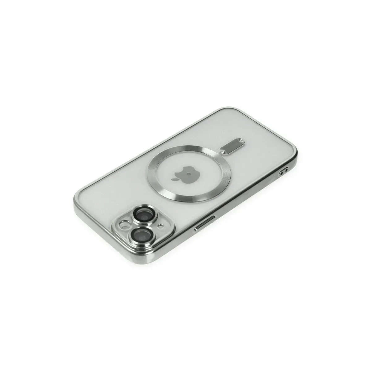 Apple iPhone 14 Kılıf Kross Magneticsafe Kapak - Gümüş görsel 4