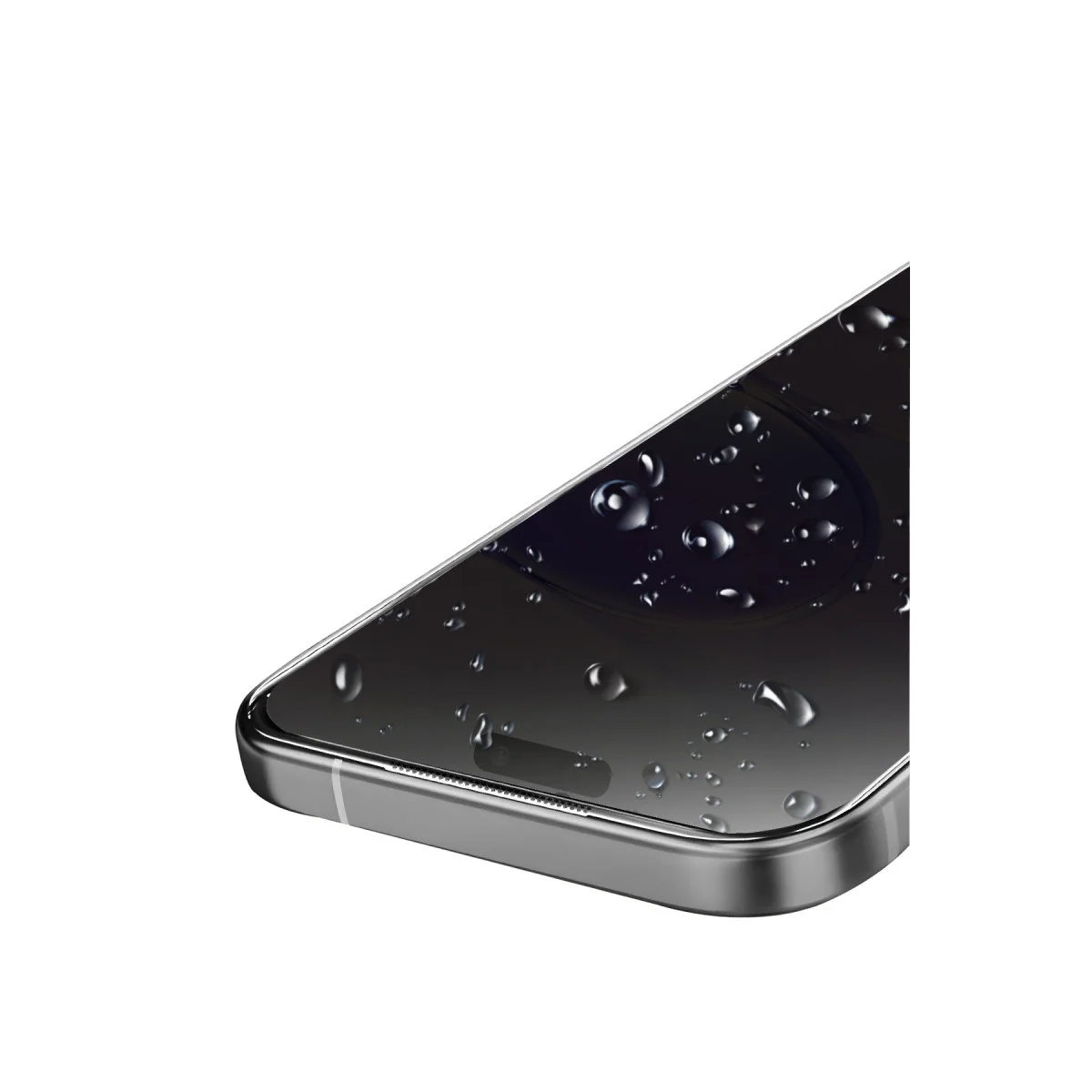 Apple İphone 16 Bilvis 5in1 5d Magic Hayalet Cam Ekran Koruyucu - Siyah görsel 7