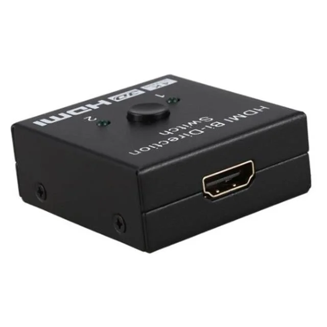 PM-19903 Çift Yönlü 2 Port HD Splitter Çoklayıcı Birleştirici Switch görsel 3