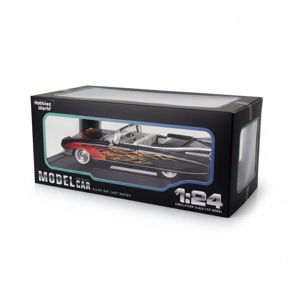 1901-601A.1/24 Cadillac Eldorad Alev Metal Model Araba görsel 3