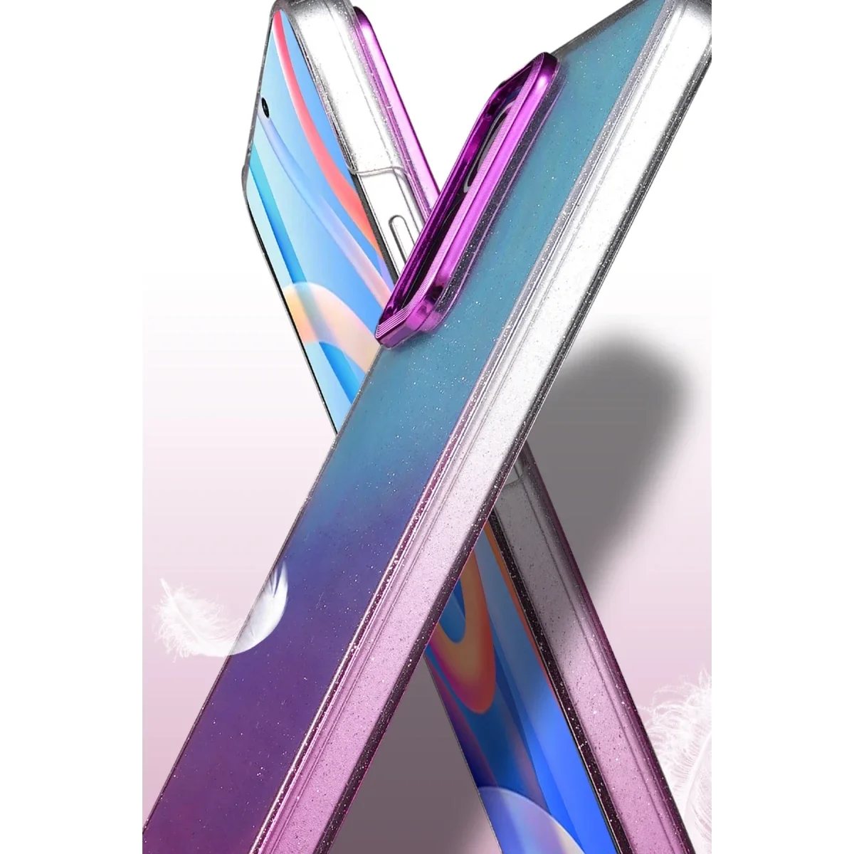 Xiaomi Redmi Note 11 Pro Glossy Kapak - Siyah görsel 3