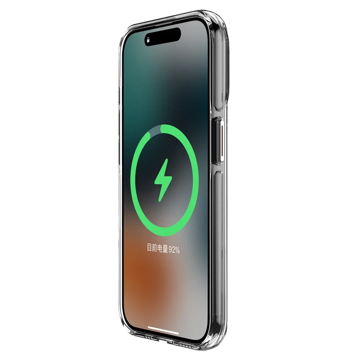 Joko Apple iPhone 15 Pro Max Kılıf Crystal Magsafe Kapak - Şeffaf görsel 7