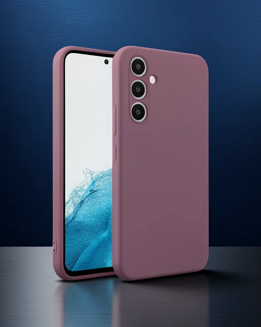 Samsung Galaxy A16 5g Kılıf First Silikon - Mürdüm