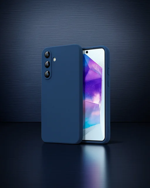 Samsung Galaxy A16 5g Kılıf Nano İçi Kadife Silikon - Lacivert