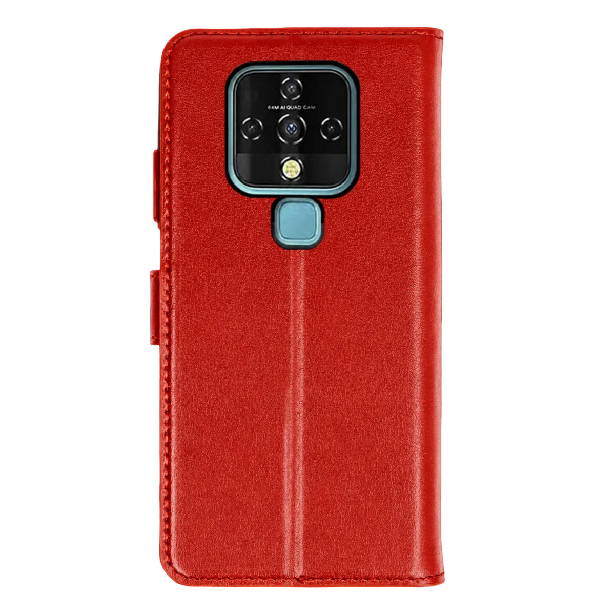 Tecno Camon 16 Trend S Plus Kapaklı Telefon Kılıf - Kırmızı