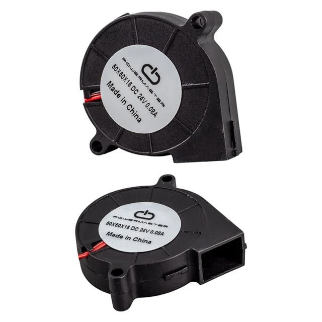 50x50x15Mm DC 24 Volt 0.08 Salyangoz Fan IC-217A görsel 2