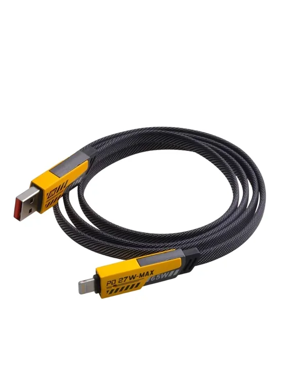 65W 4'ü 1 Arada Çoklu Şarj Kablosu – USB-C, USB-A, Lightning, Veri ve Şarj Desteği Yeni Nesil görsel 5