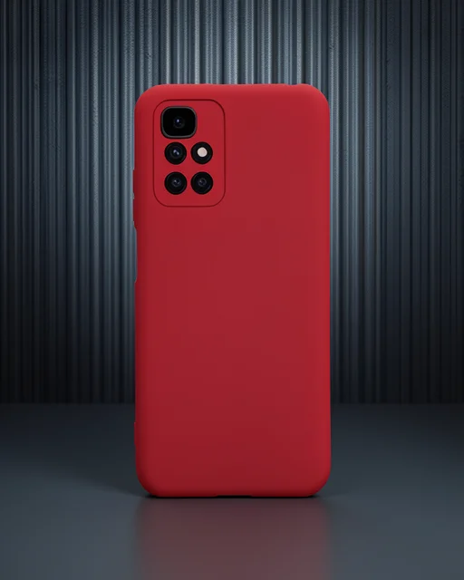 Xiaomi Redmi 10 2022 Kılıf Nano İçi Kadife Silikon - Pudra
