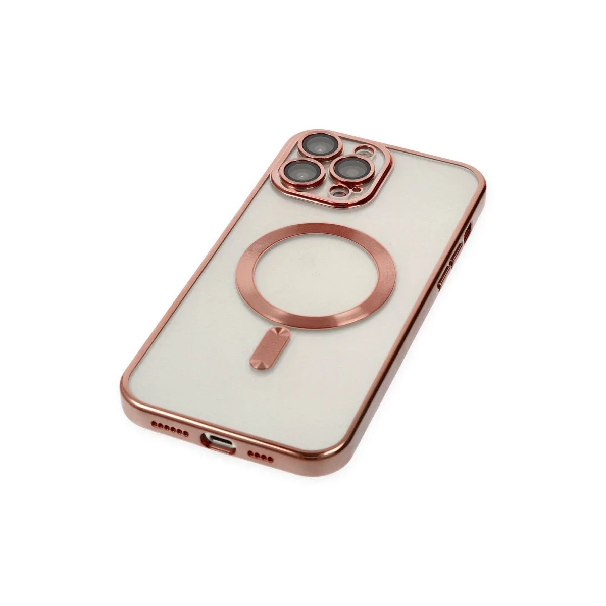 Apple iPhone 13 Pro Max Kılıf Kross Magneticsafe Kapak - Rose görsel 4