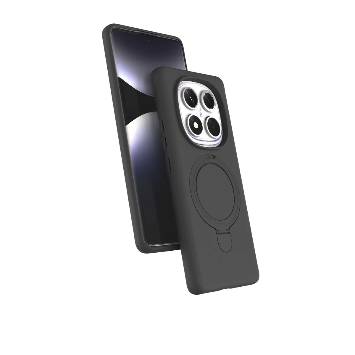 Xiao Red Note 14 Pro 4g Regal Magsafe Standlı Kapak - Titan Gri