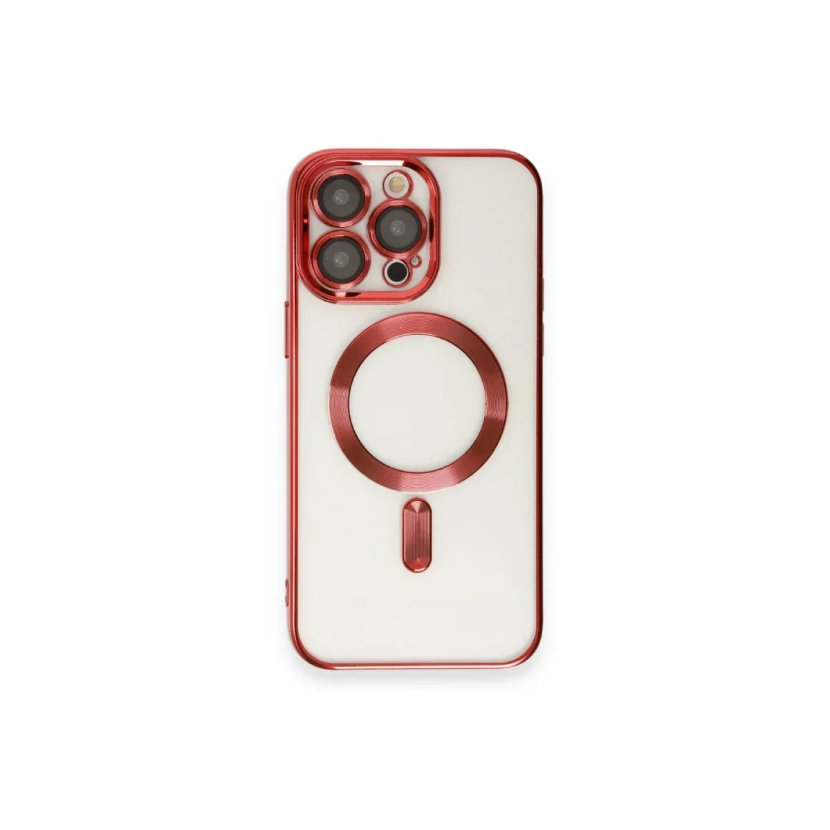 Apple iPhone 14 Pro Max Kılıf Kross Magneticsafe Kapak - Kırmızı görsel 2