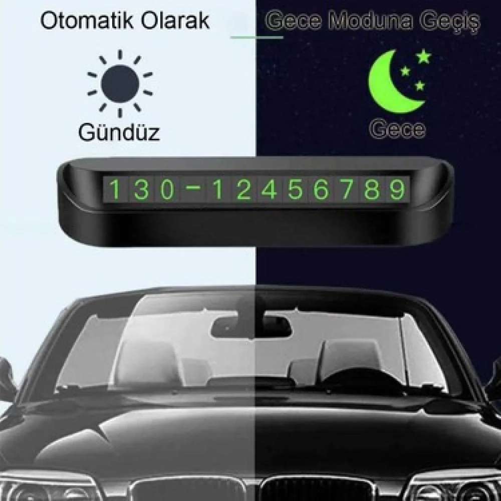 Araç Torpido Üstü Aç Kapa Numaratör görsel 2